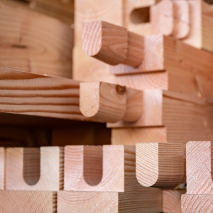 プレカット木材写真
