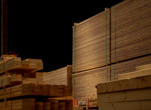 プレカット木材写真